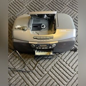 AIWA CD CASSETTE STEREO BOOMBOX CSD-TD901 WORKS GREAT